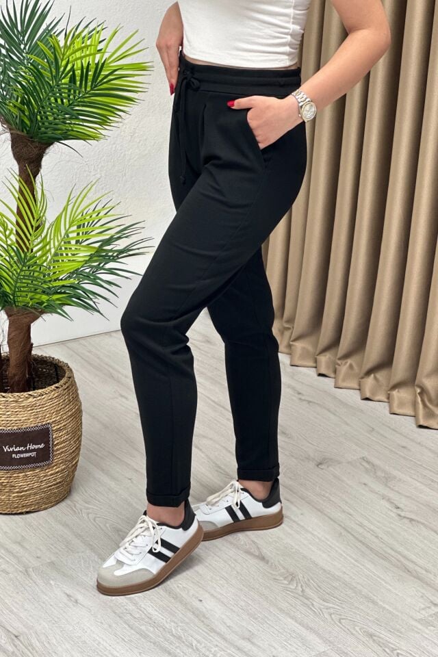 Çelik Örgü Double Paça Pantolon