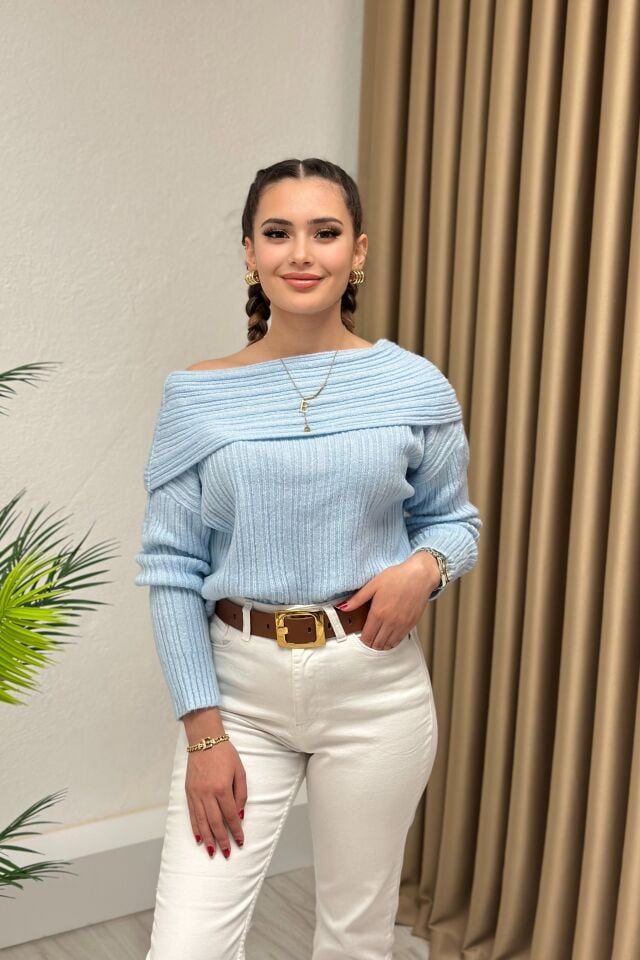 Madonna Kazak Bebe Mavi