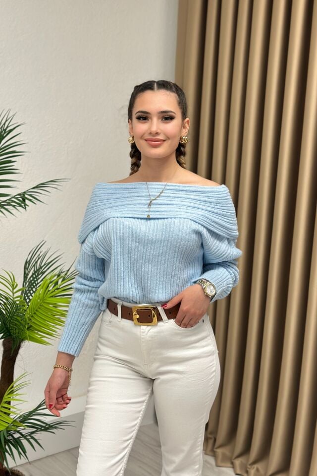 Madonna Kazak Bebe Mavi