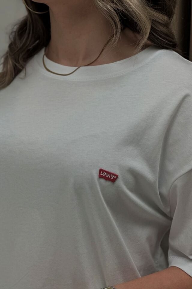 Marka Model T-Shirt Beyaz