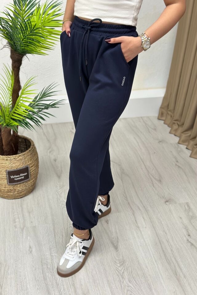 Oysho Modal Kumaş Jogger Eşofman Lacivert