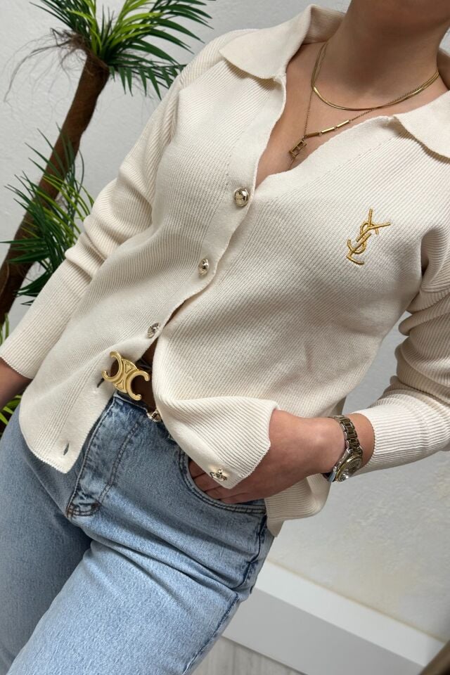 Marka Model Triko Hırka Ekru