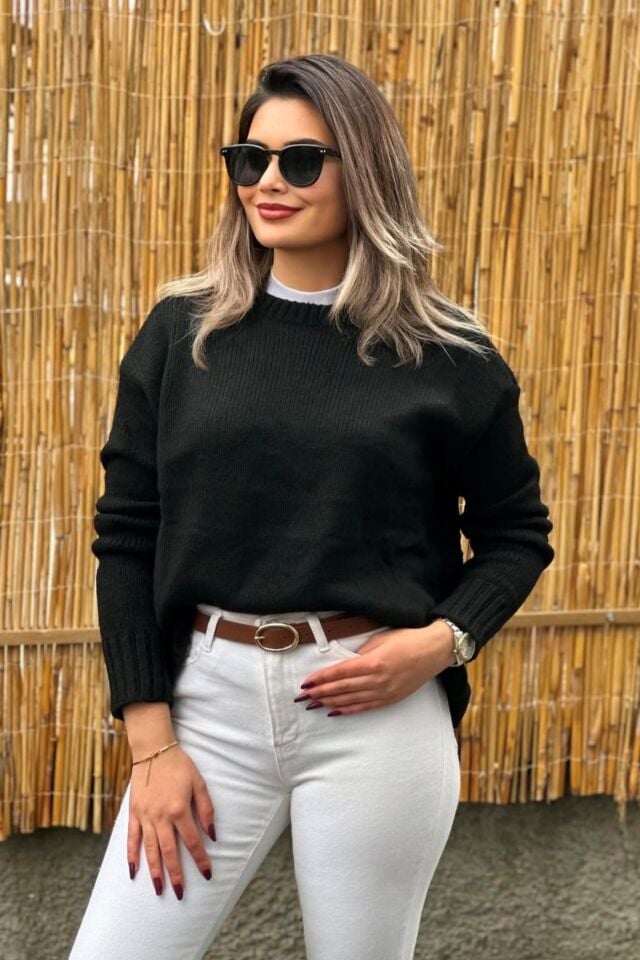 Mas. D. Pinterest Model Kazak Siyah