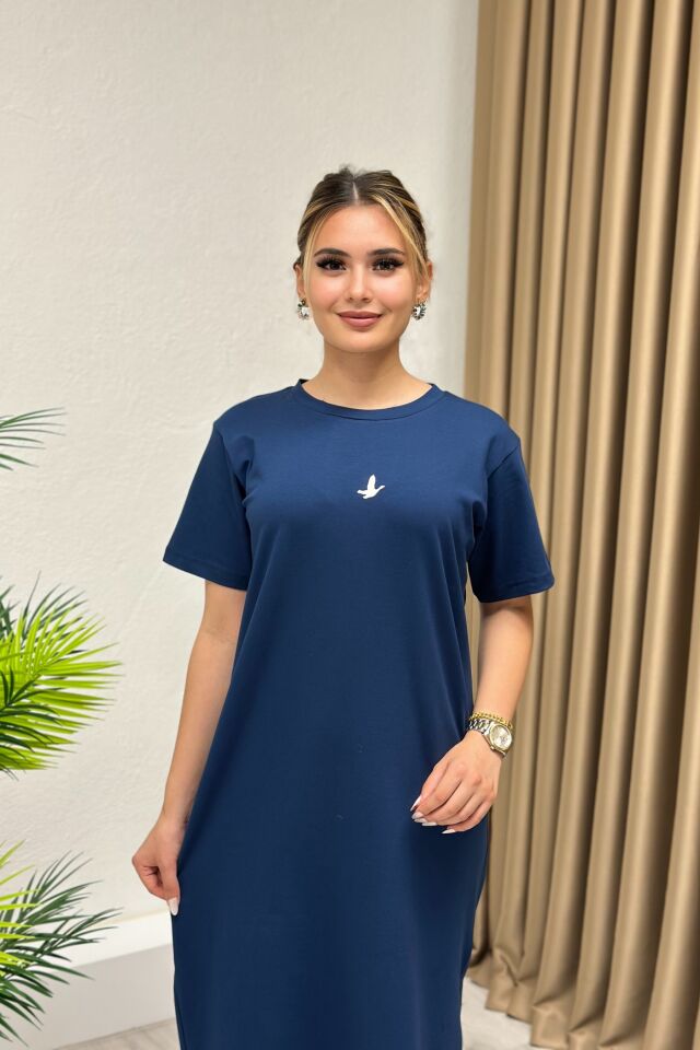 Beymen Club Basic Elbise Koyu İndigo Mavi