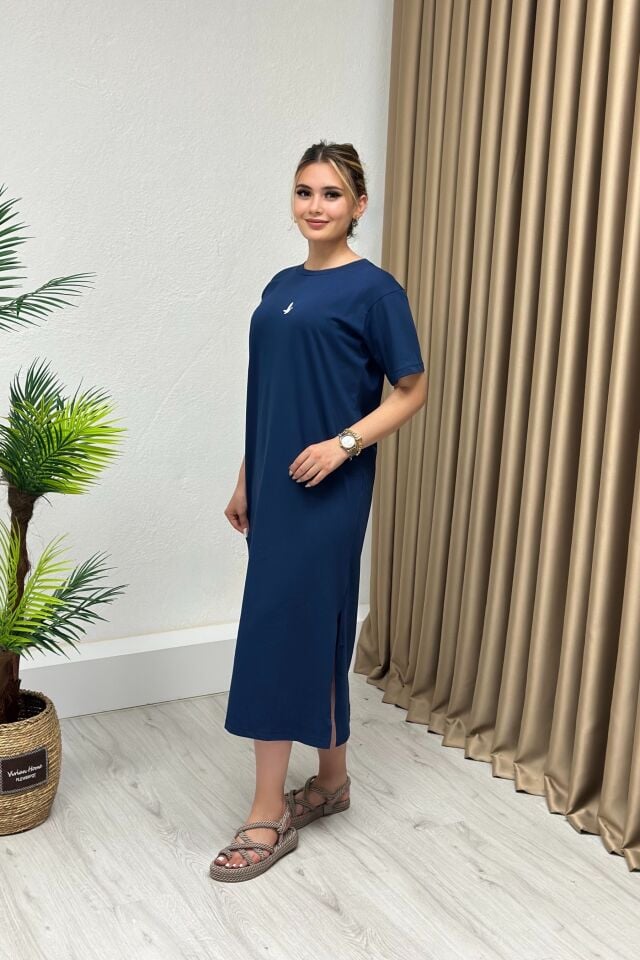 Beymen Club Basic Elbise Koyu İndigo Mavi