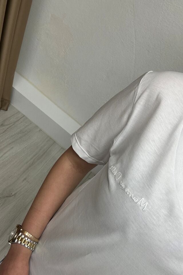 Massimo Dutti T-Shirt Beyaz