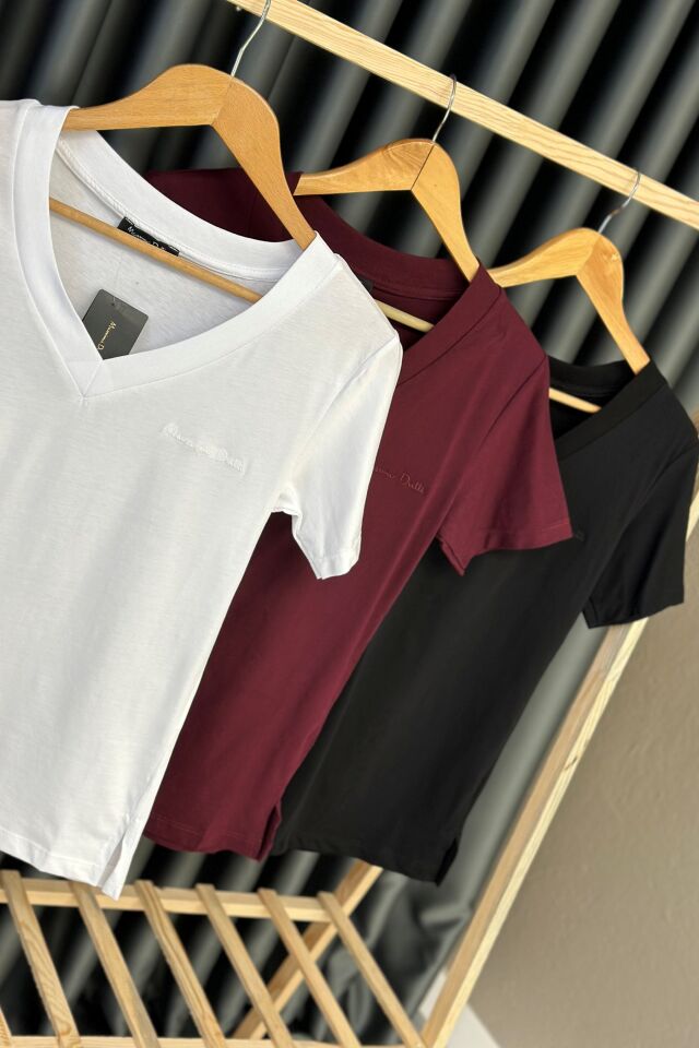 Massimo Dutti T-Shirt Siyah