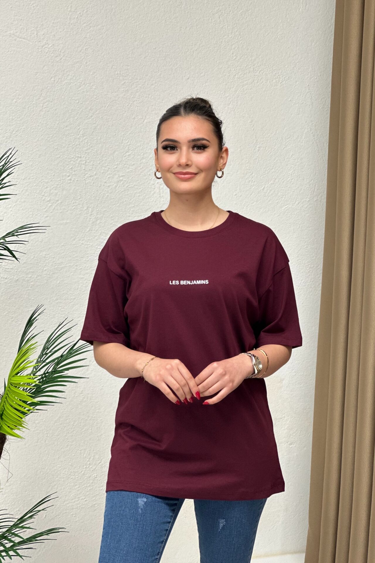 Les Benjamins T-Shirt Bordo
