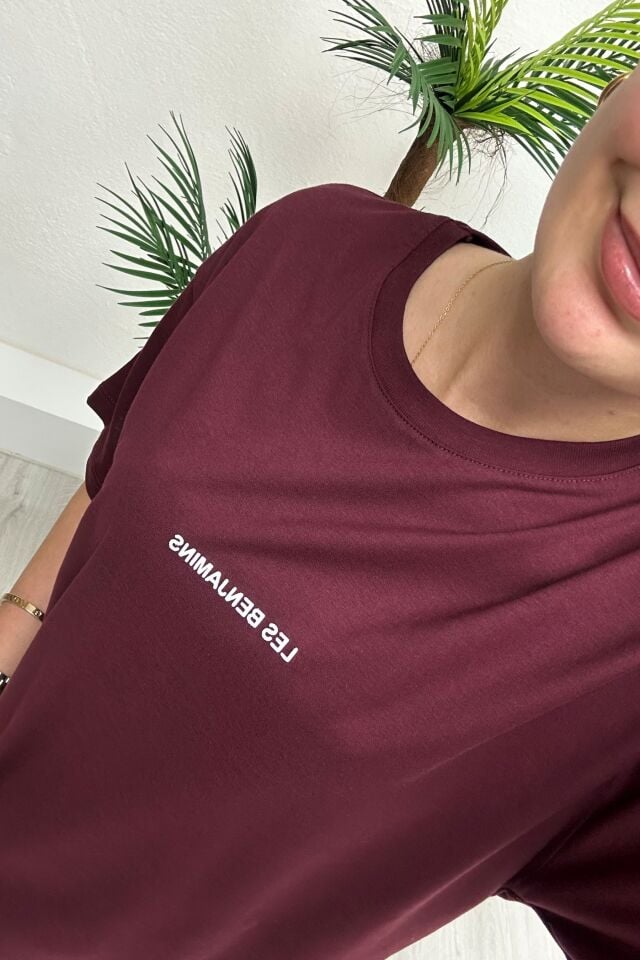 Les Benjamins T-Shirt Bordo