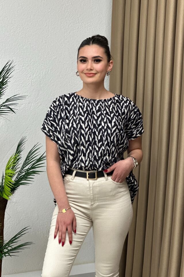 Orj. Marka Kabartmalı Bluz